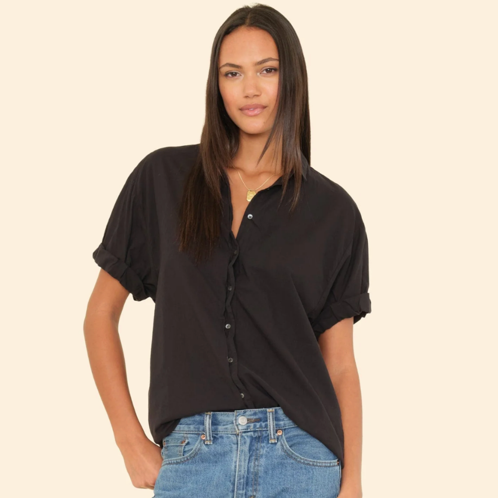 Xirena Channing Shirt - Black