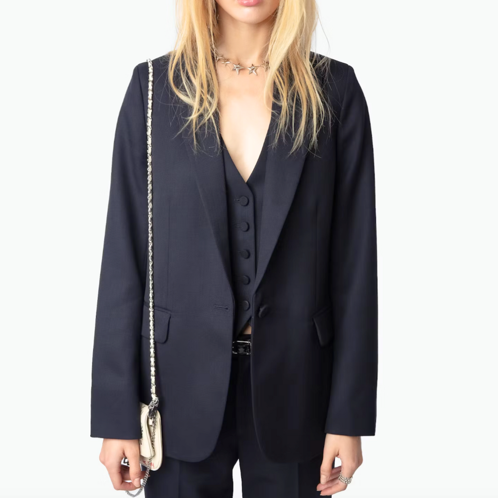Zadig & Voltaire Valse Blazer - Encre