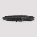 Woven Leather Belt