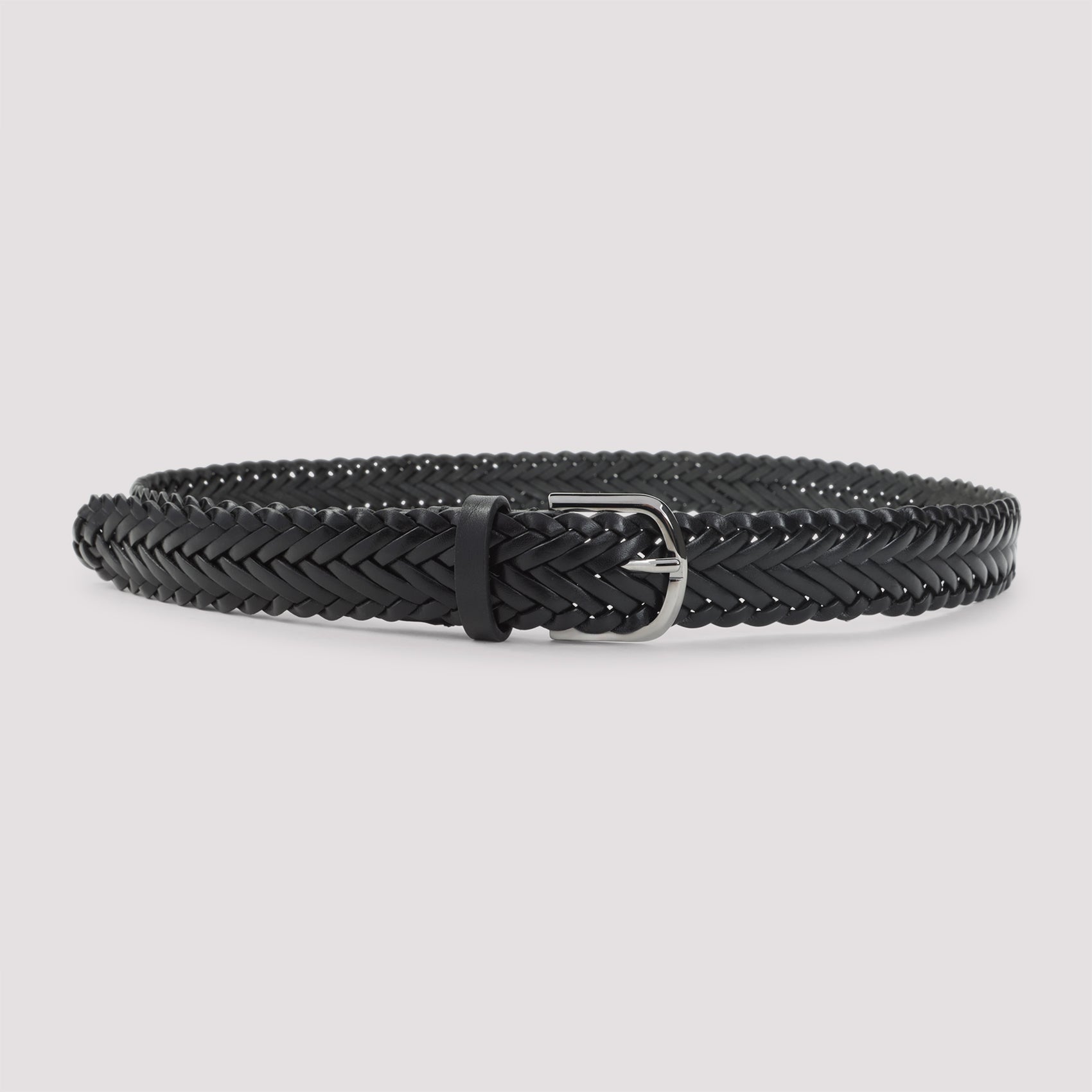 Woven Leather Belt