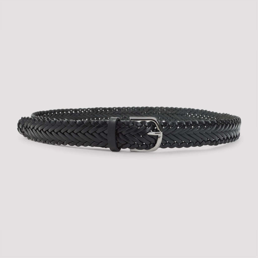Woven Leather Belt