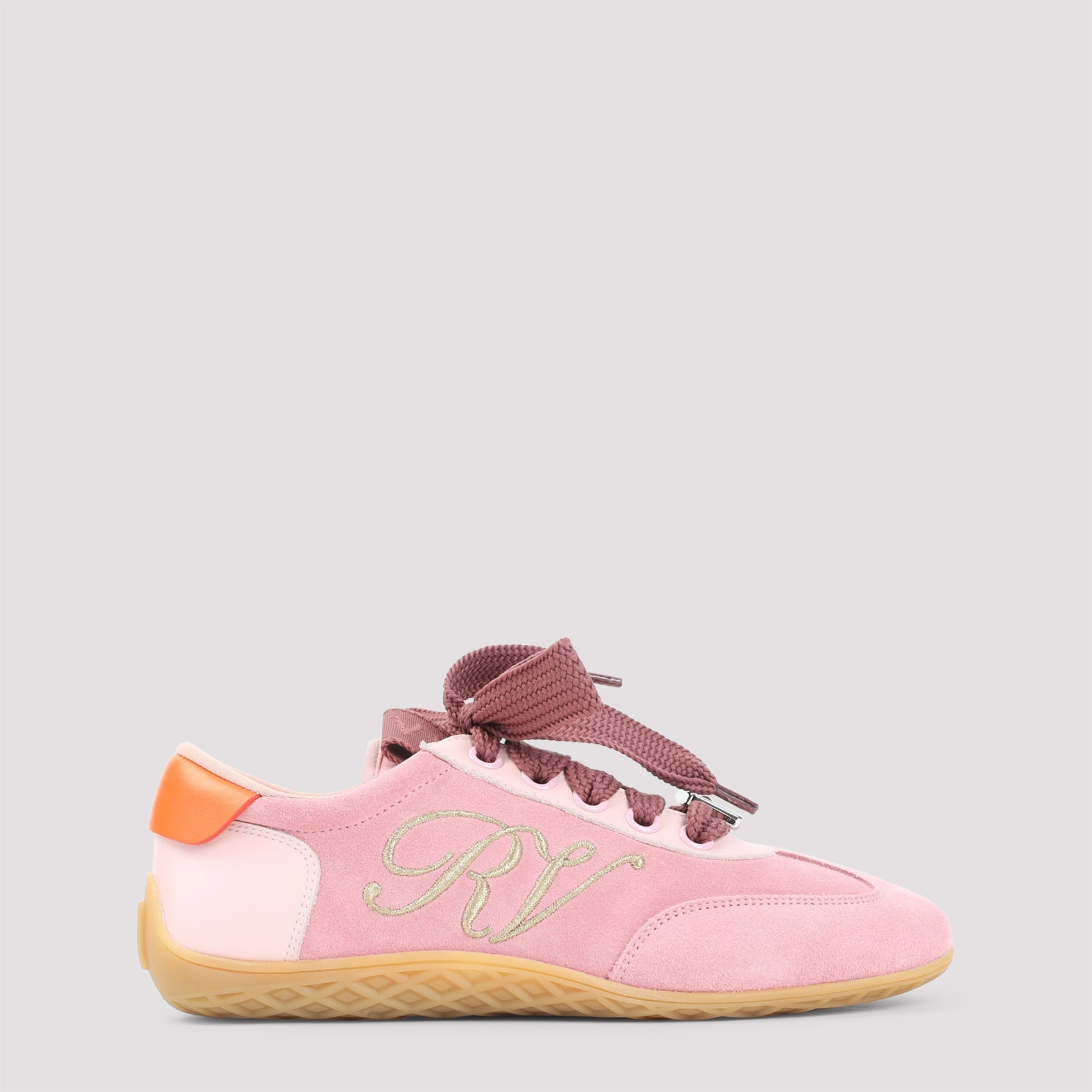 Pink Low Top Sneakers