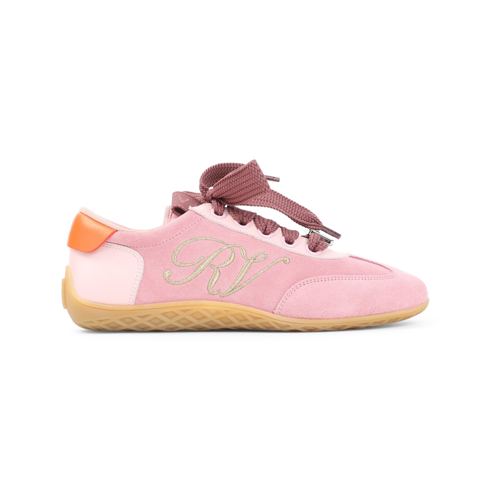 Pink Low Top Sneakers