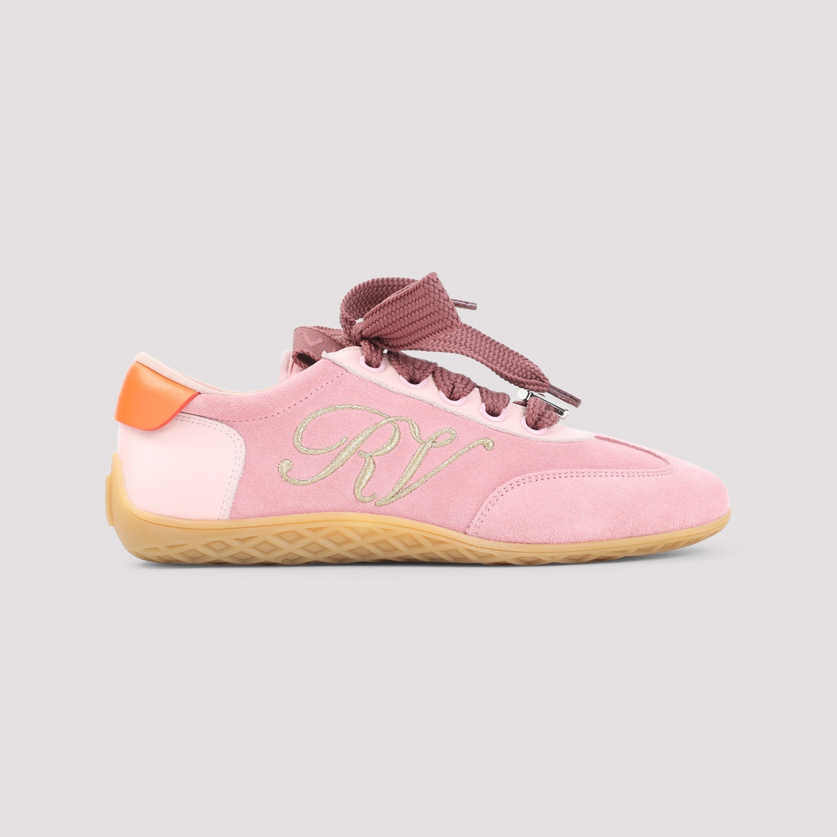 Pink Low Top Sneakers