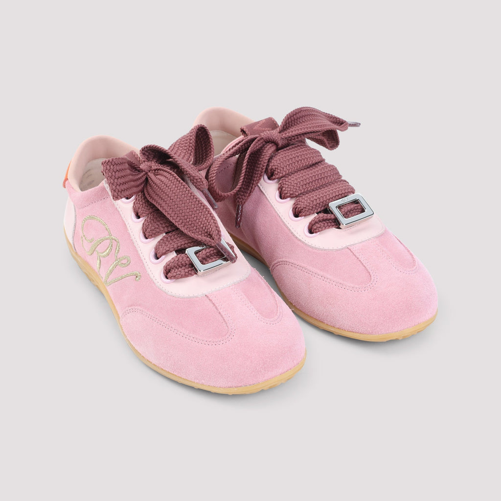 Pink Low Top Sneakers