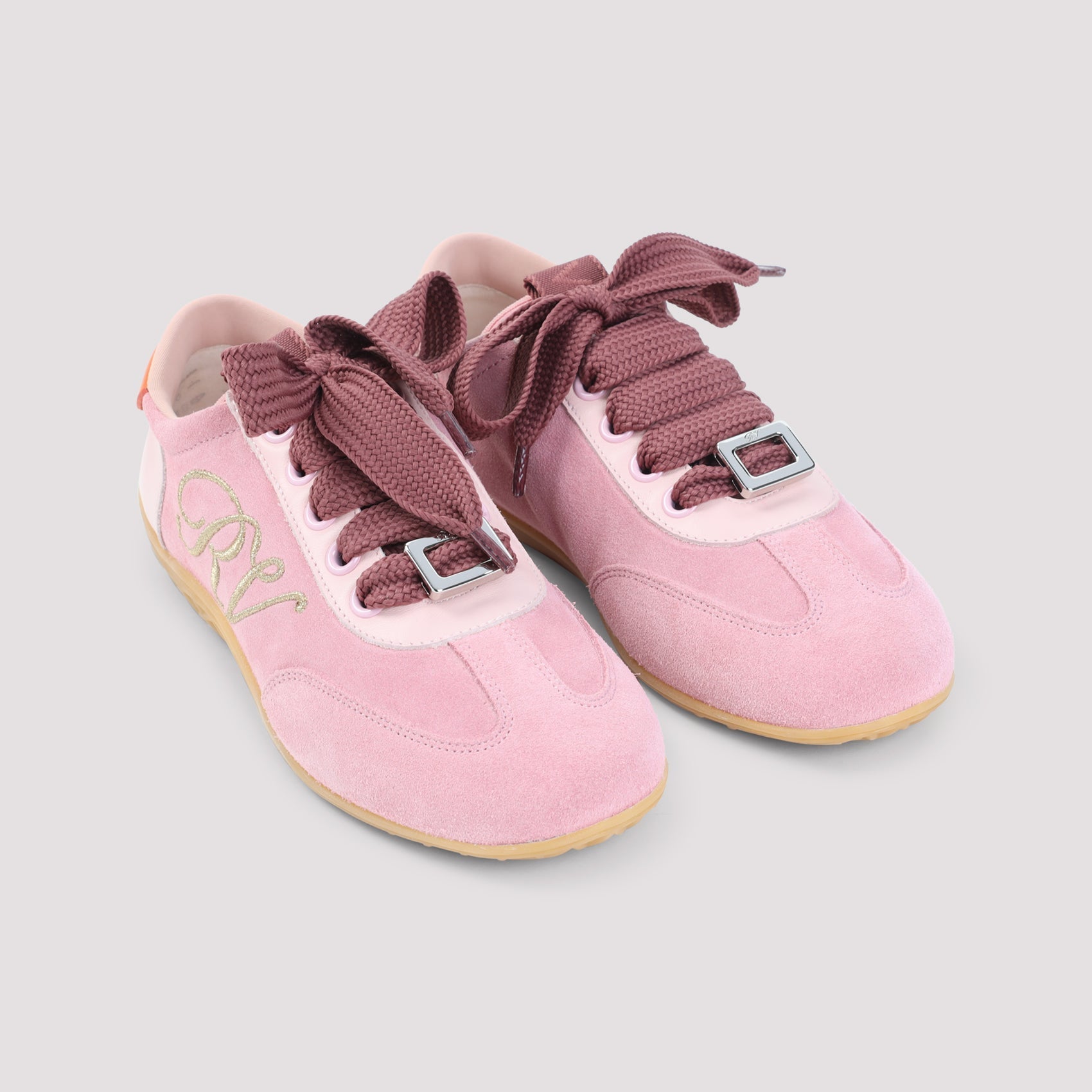 Pink Low Top Sneakers