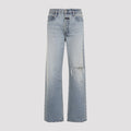 Straight 5 Pocket Jeans