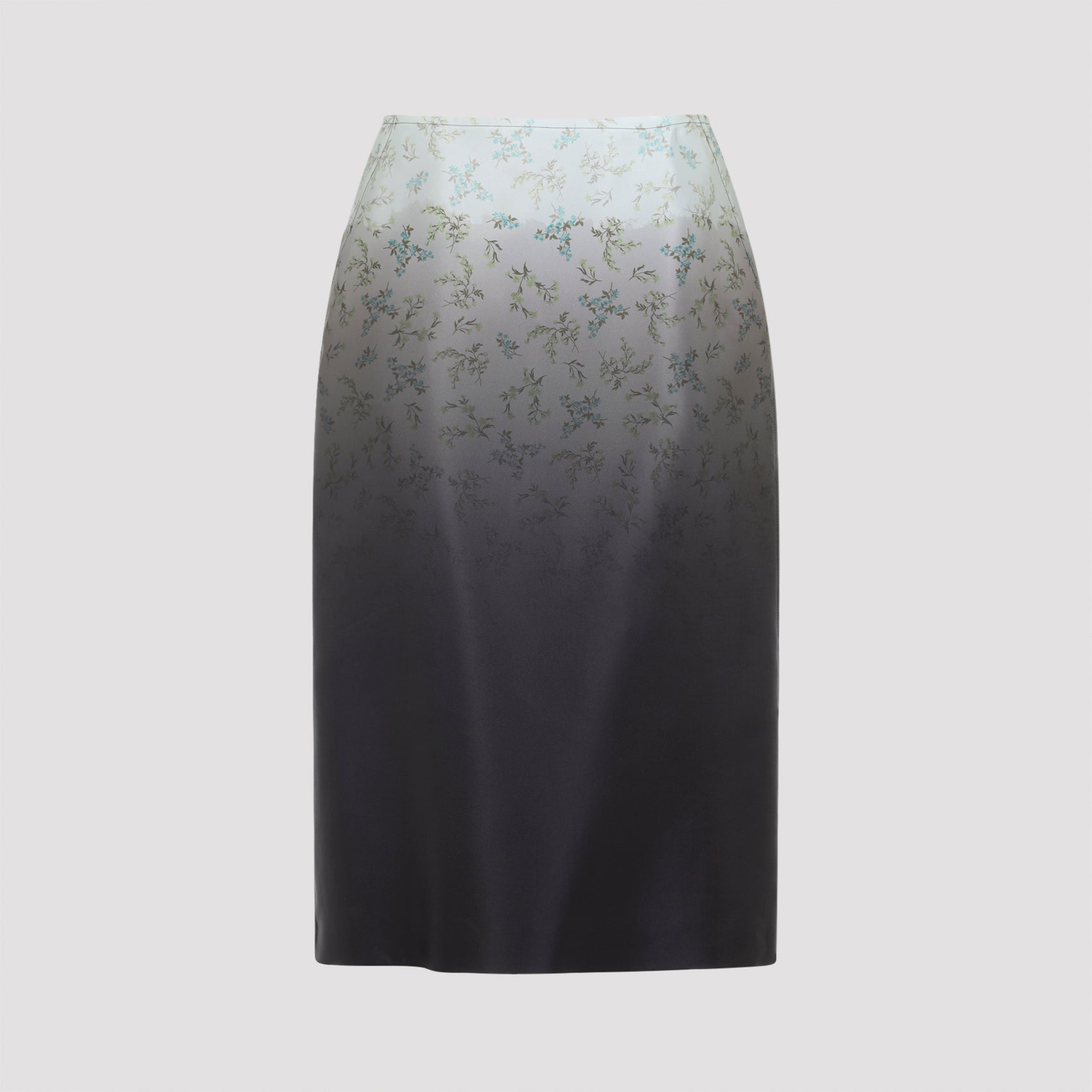 Silk Midi Skirt