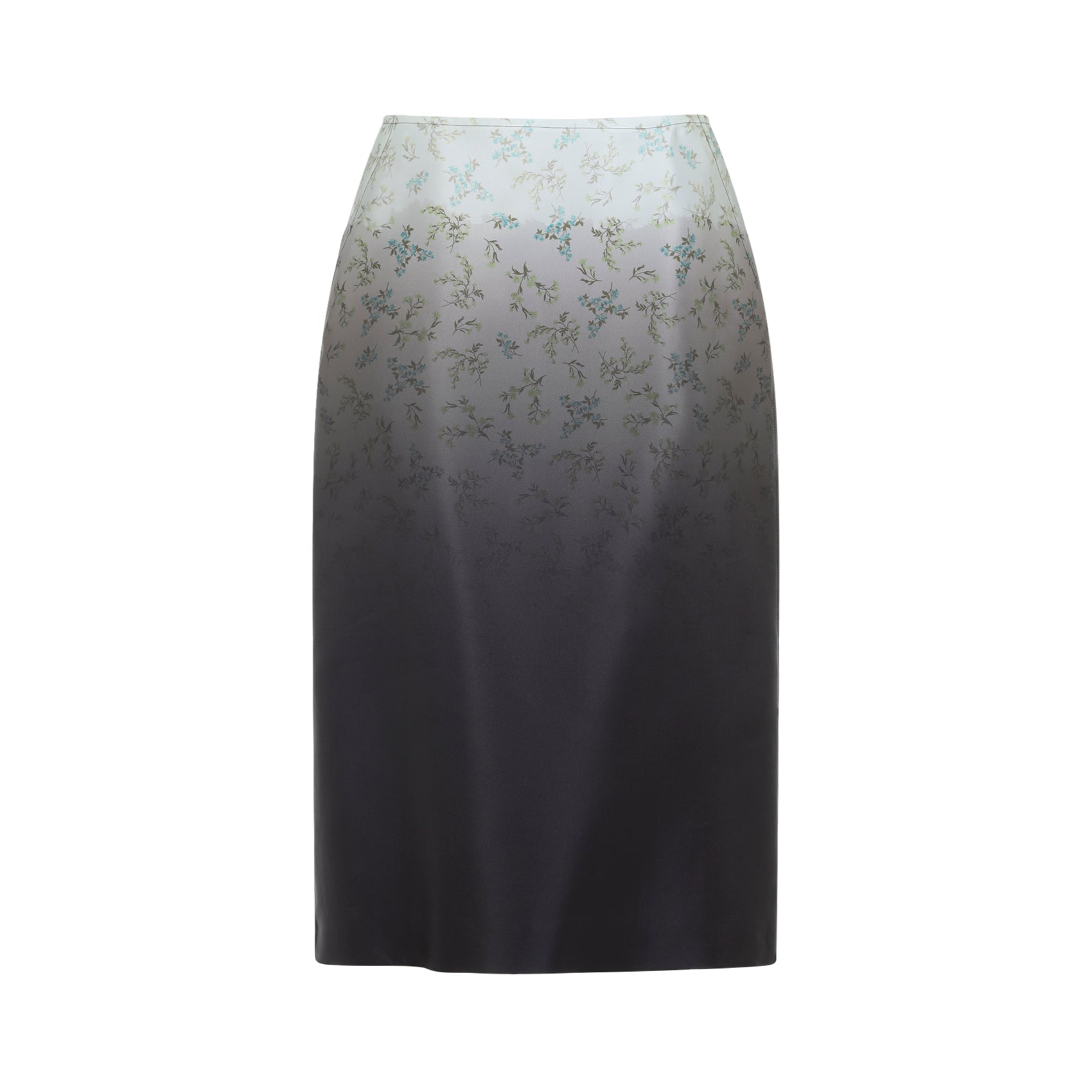 Silk Midi Skirt