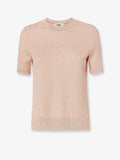 FF cotton and viscose sweater