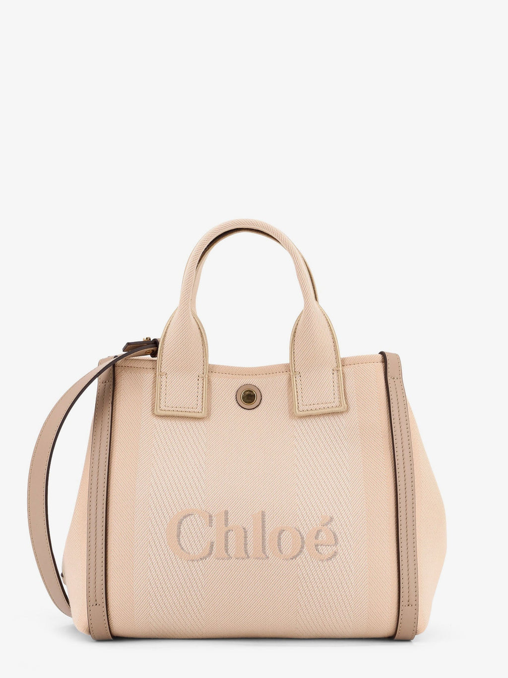 Borsa a tracolla Chloé Carry in canvas