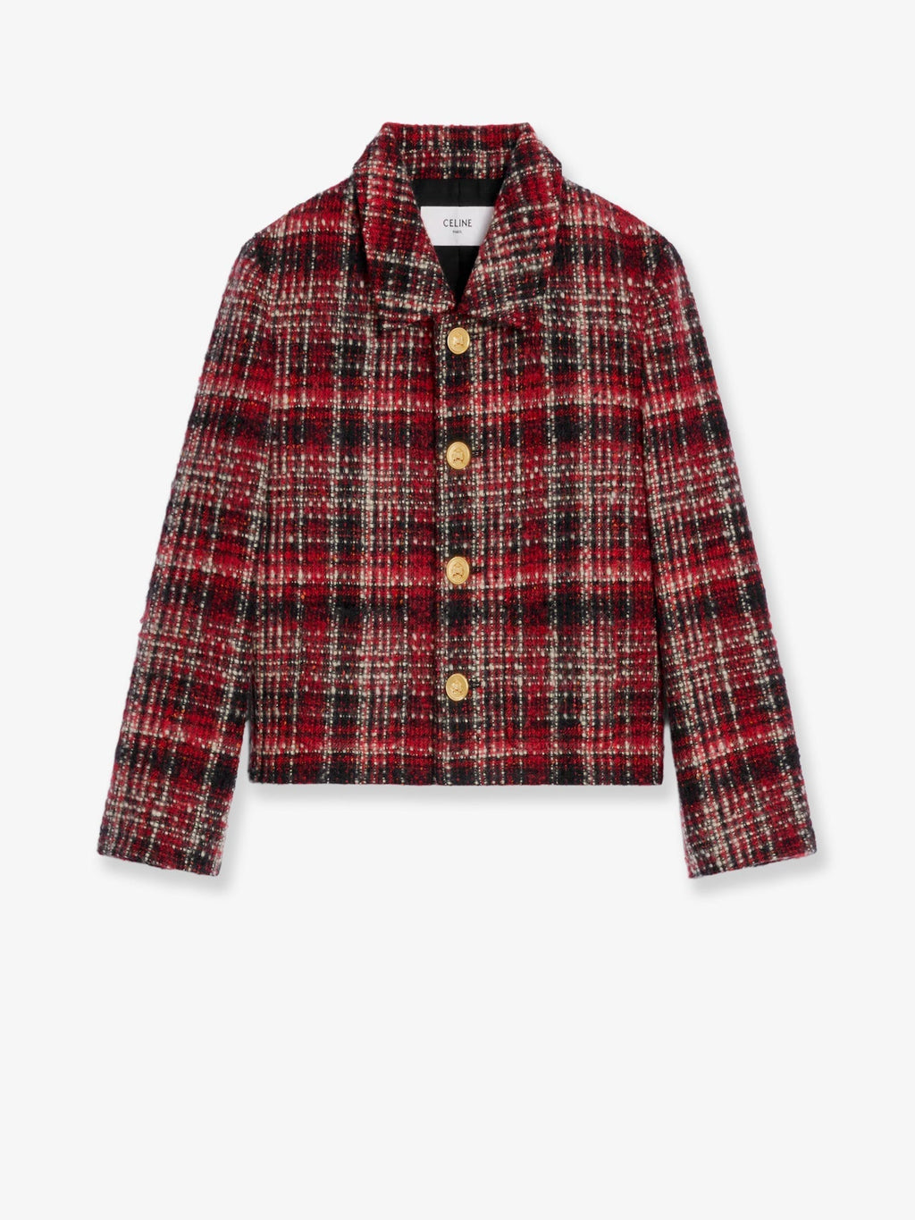 Madras wool, cotton and mohair blazer