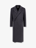 Tailored wool and cashmere coat