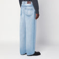 Light blue faded jeans