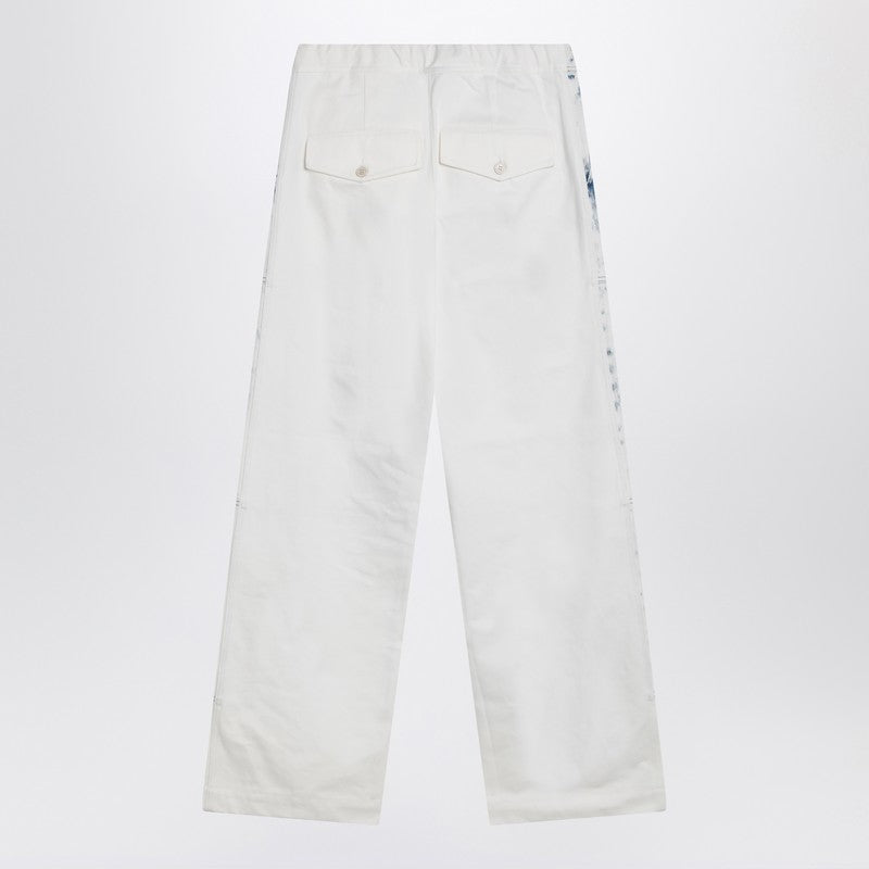 Light Blue Jeans With Drawstring