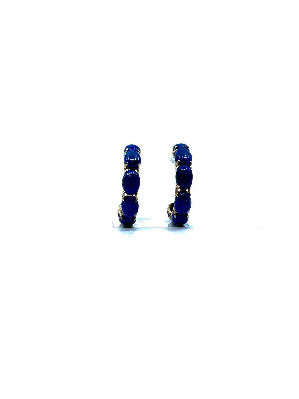 14K Lapis Pierced Earrings