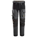 Snickers 6375 AllroundWork 4-way Stretch Trousers Steel Grey / Black / 48 (33" Waist, 32" Leg)