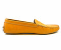 TOD'S Size 12 Mustard Leather Loafers