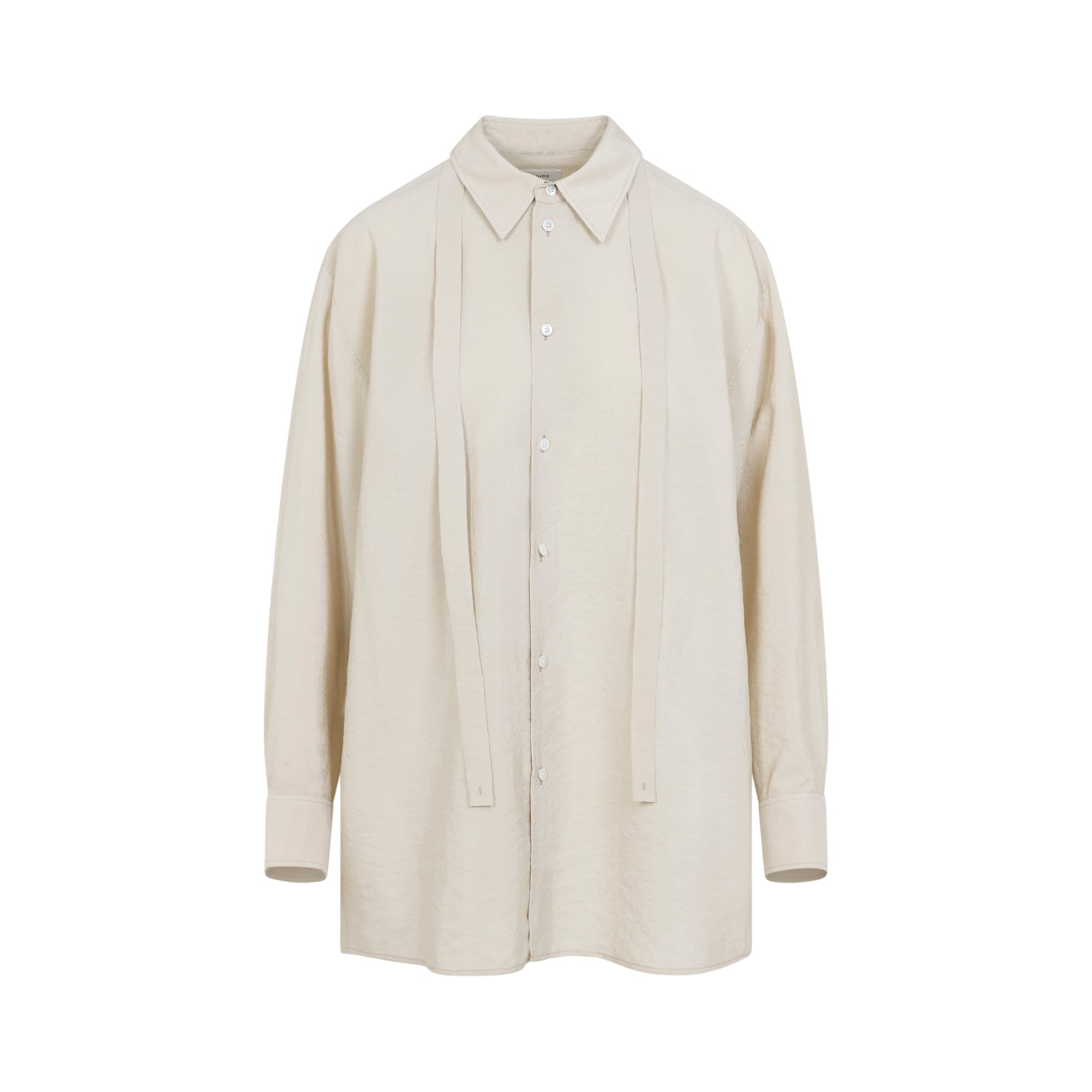 Long Shirt With Tie