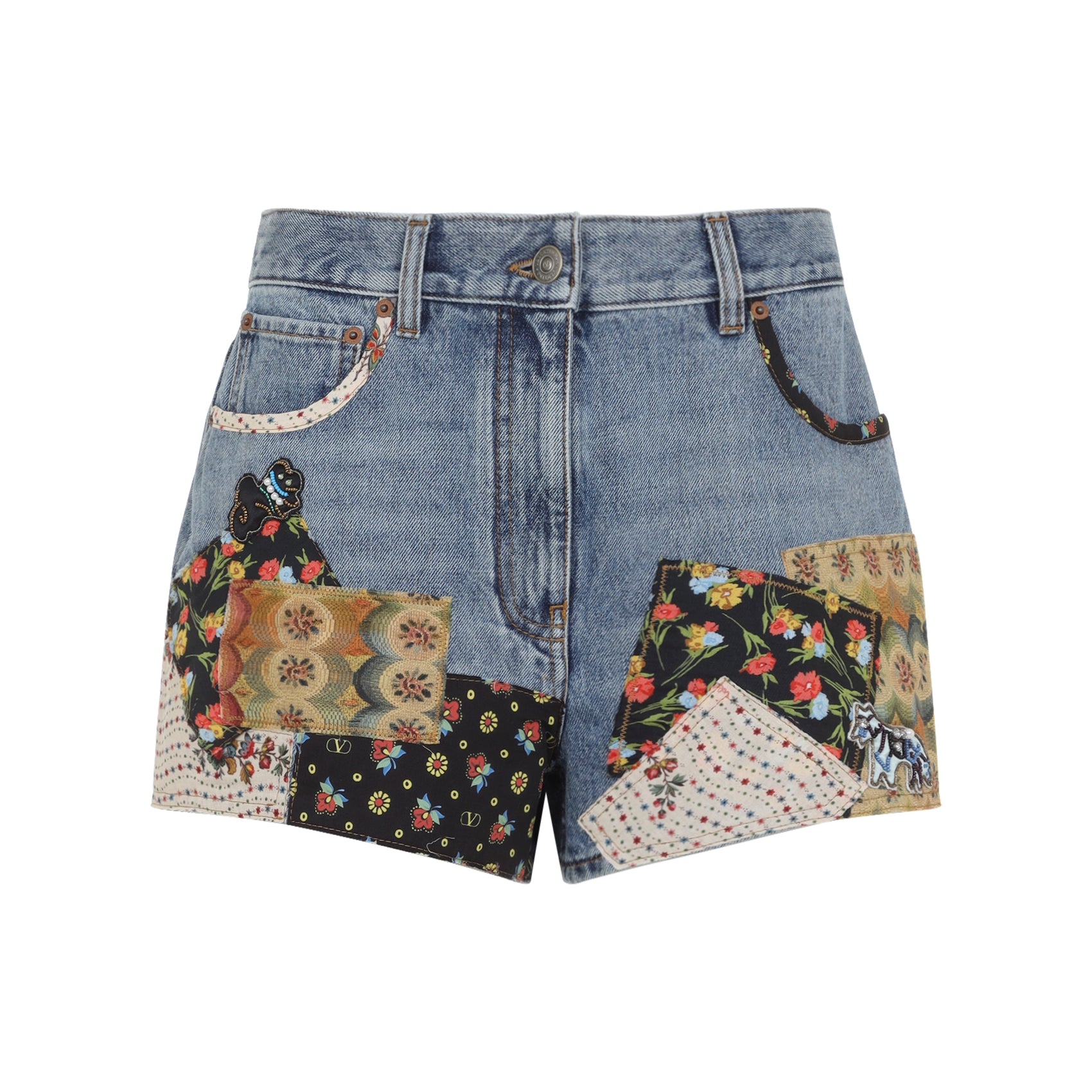 Patchwork Pants