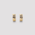 Tape Hoops Earrings