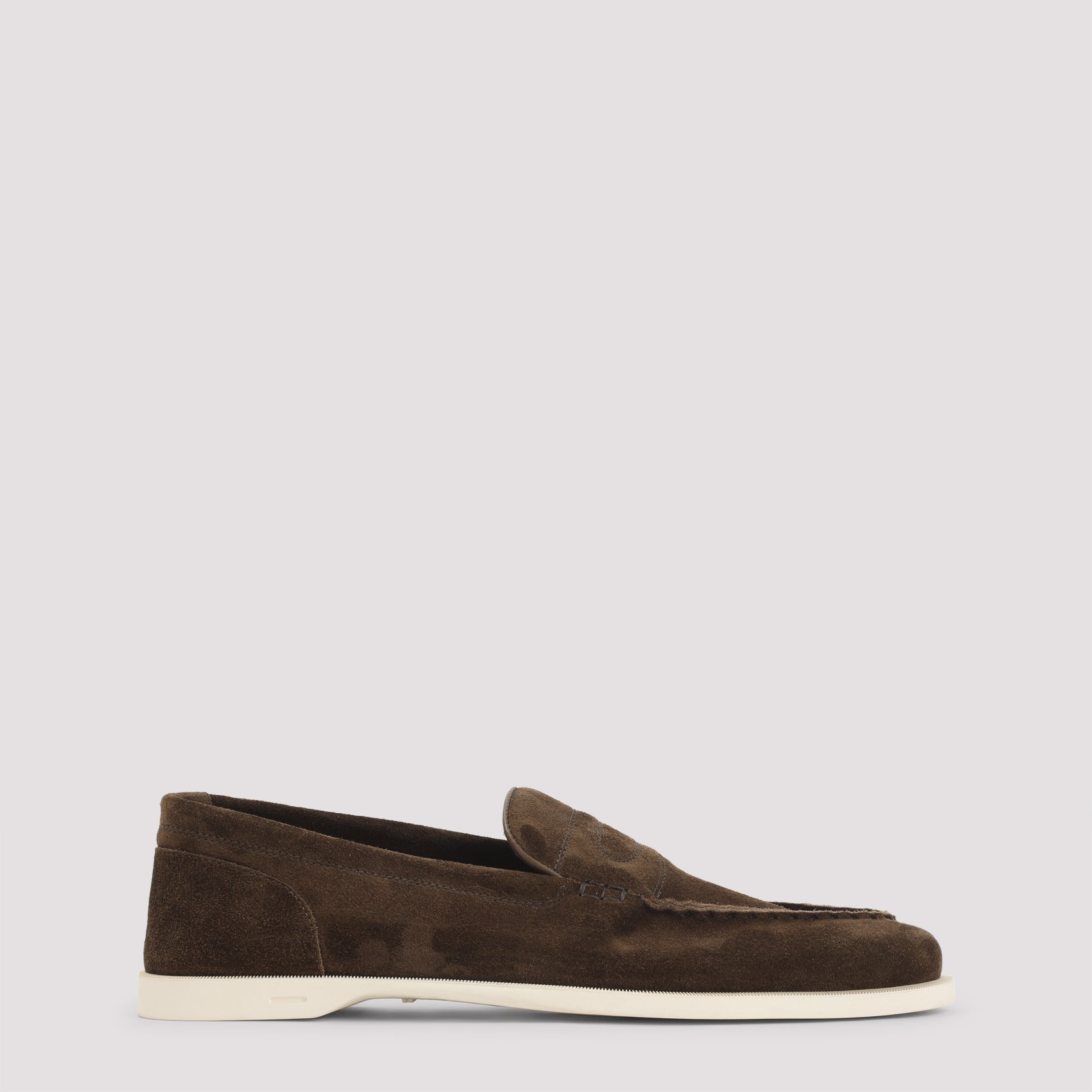 Pace Suede Oval Flexi Loafers
