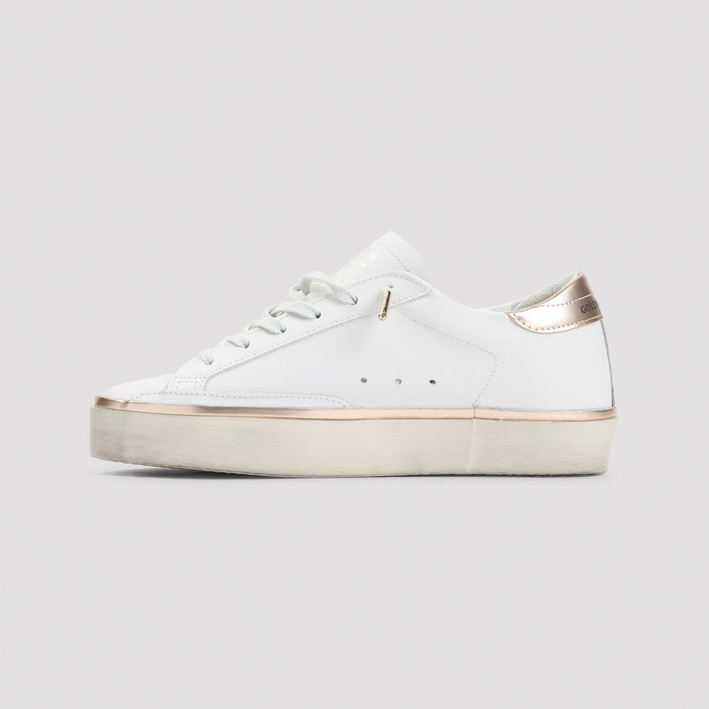 White Cow Leather Hi Star Sneakers