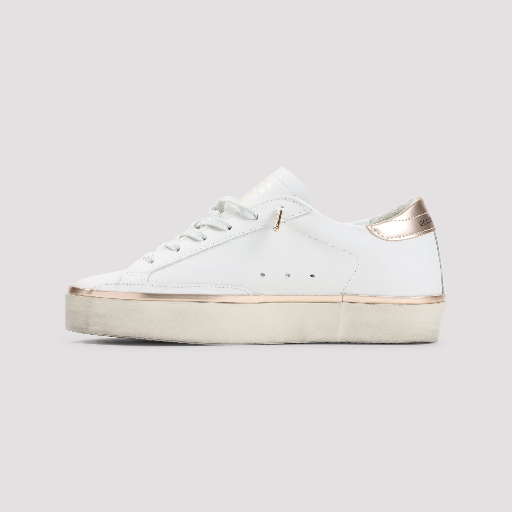 White Cow Leather Hi Star Sneakers