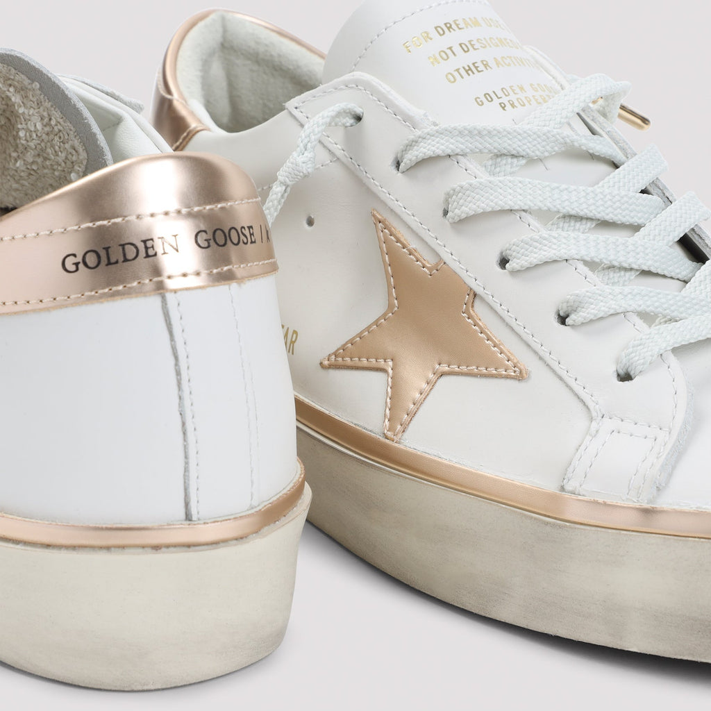 White Cow Leather Hi Star Sneakers