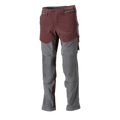 Mascot 22279 Ultimate Stretch Click System Pocket Trousers Bordeaux / Stone Grey