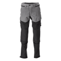 Mascot 22279 Ultimate Stretch Click System Pocket Trousers Stone Grey / Black