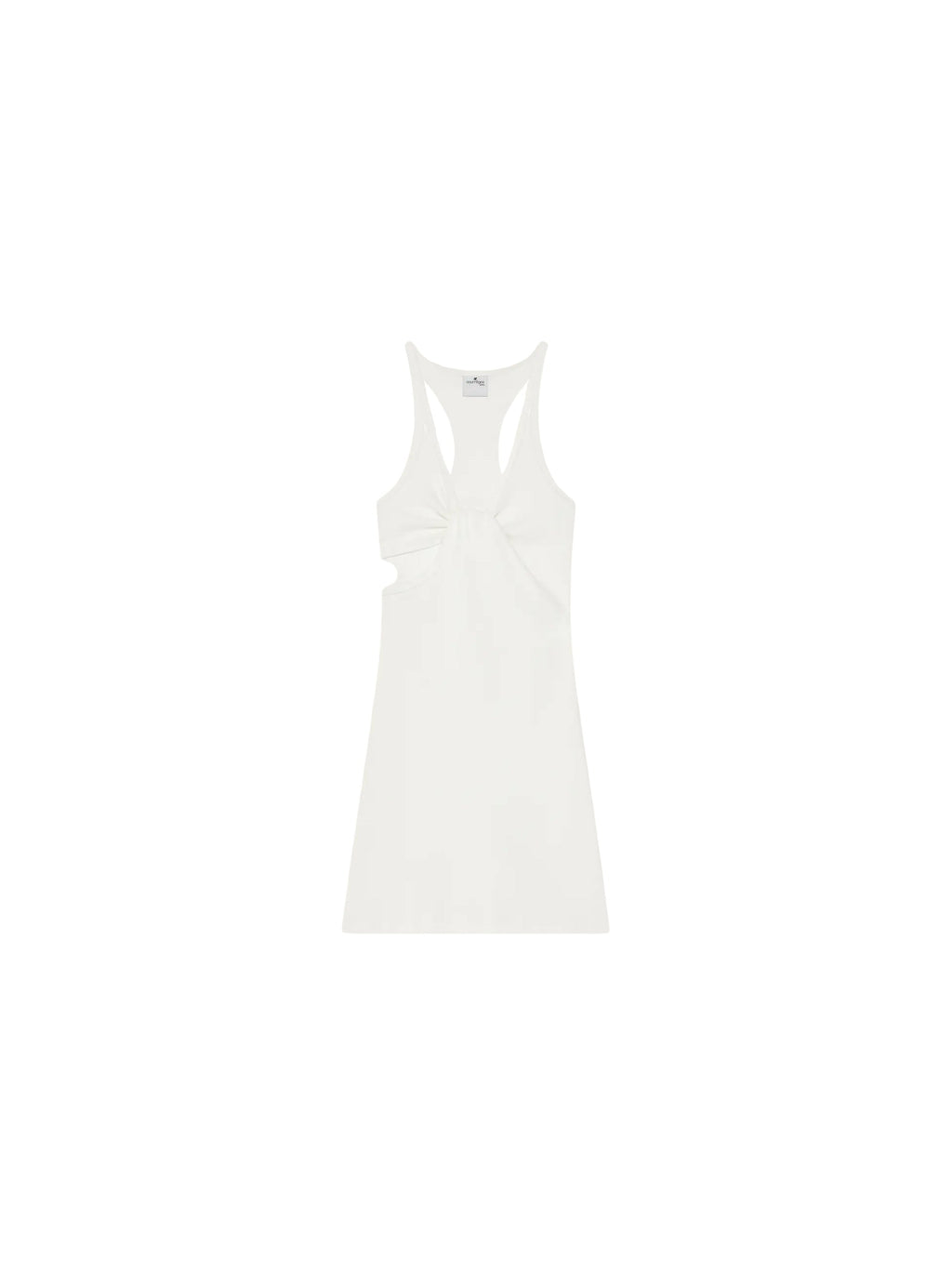 TWIST 90S RIB DRESS