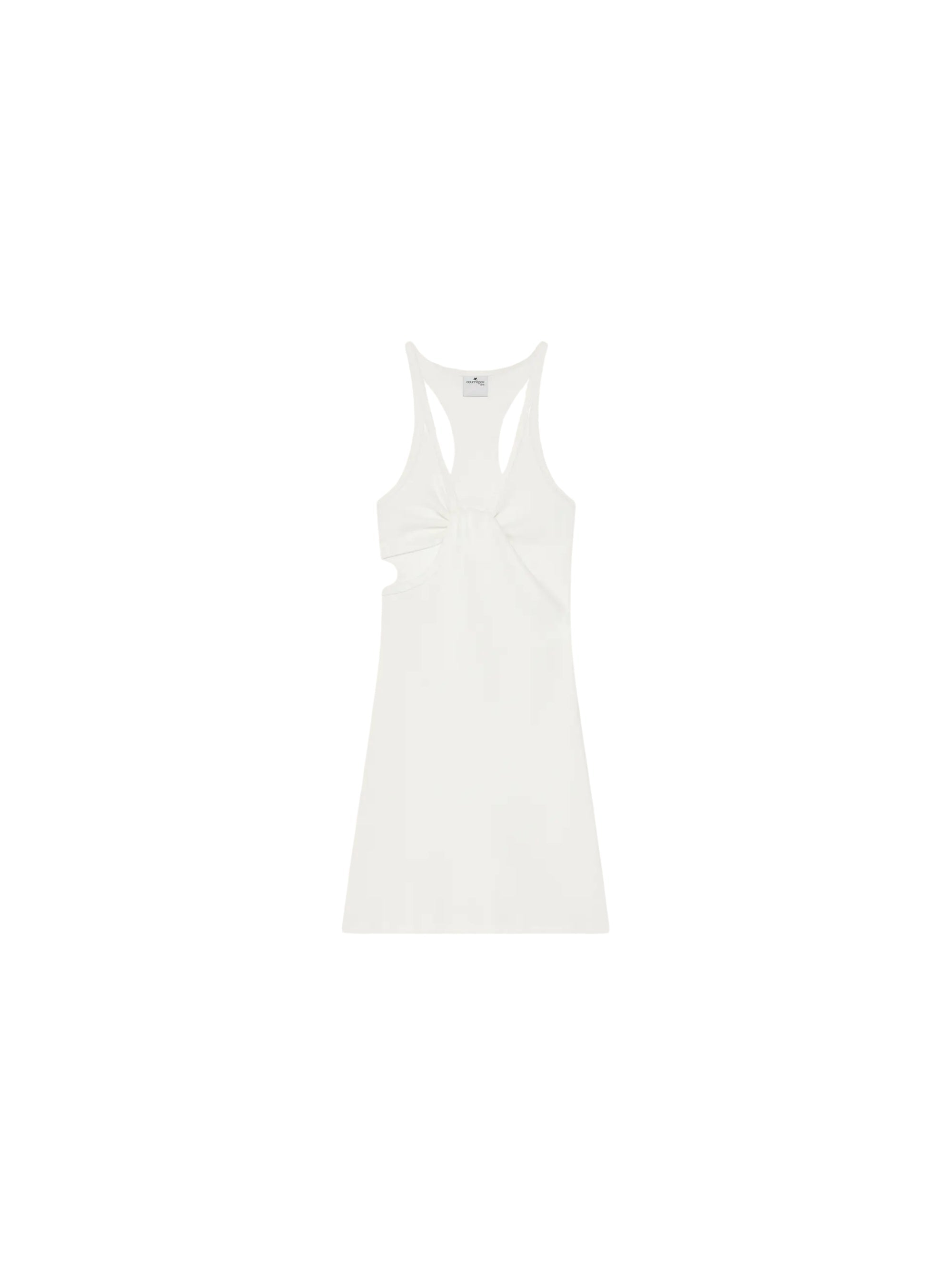 TWIST 90S RIB DRESS