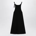Black Ribbed Mini Dress