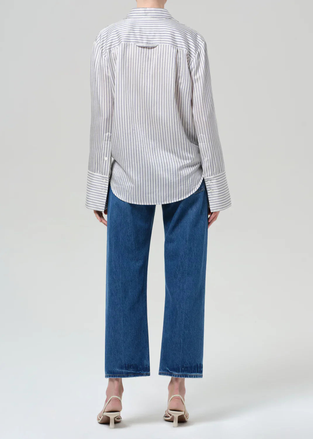 Citizens of Humanity Faye Vintage Straight in Azure Blue