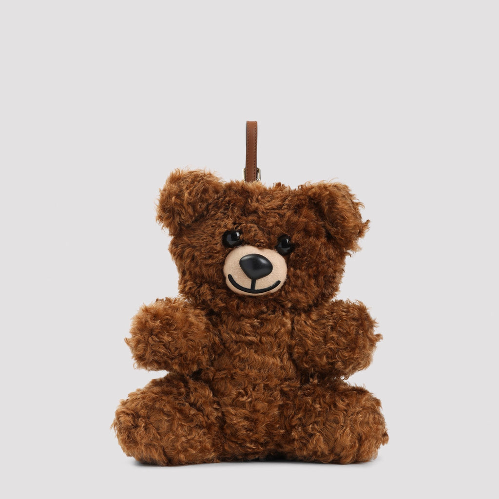 Brown Bear Mohair Shoulder Bag