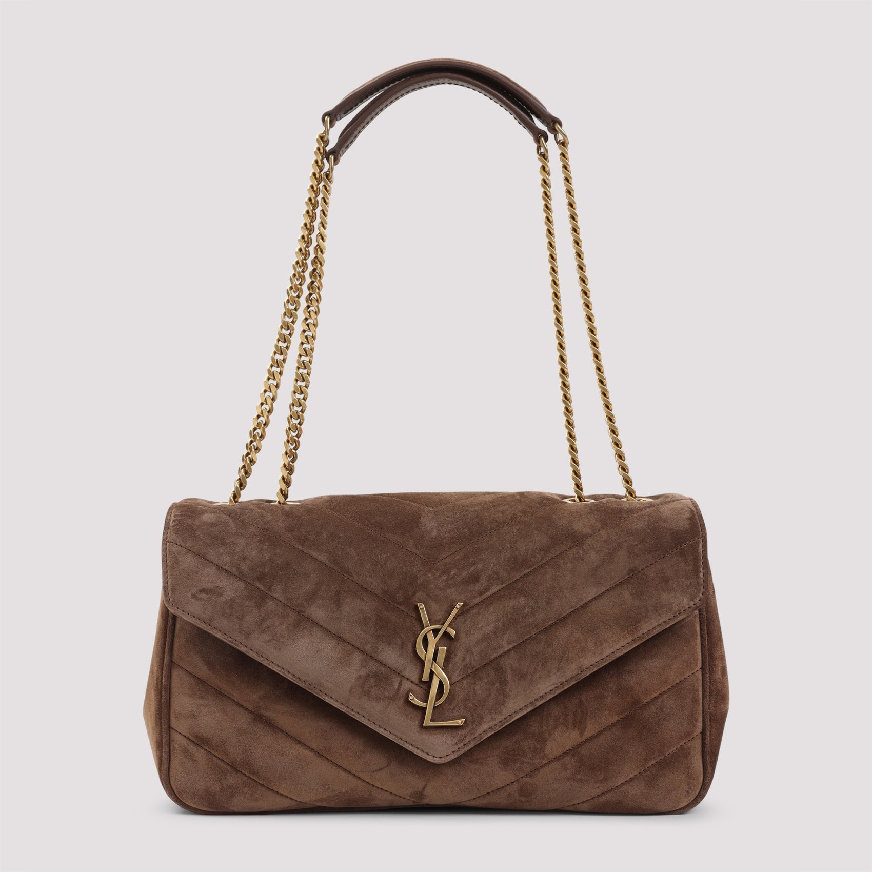 LouLou Suede Calf Leather Shoulder Bag