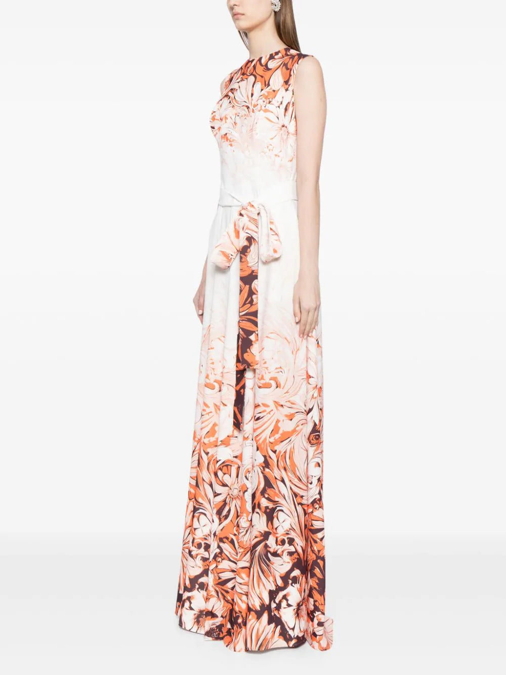 CREPE PRINTED JUMPSUIT