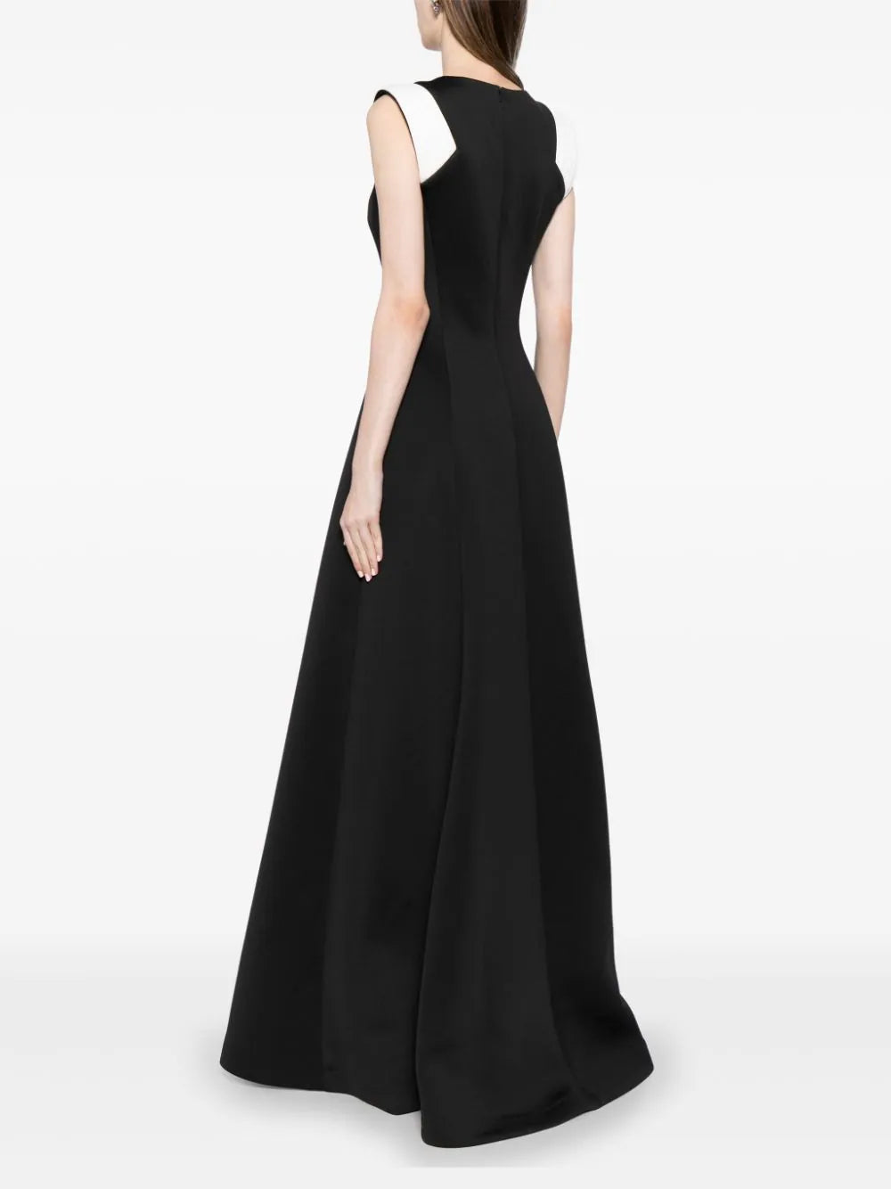NEOPRENE DRESS WITH MATCHING EMBROIDERY