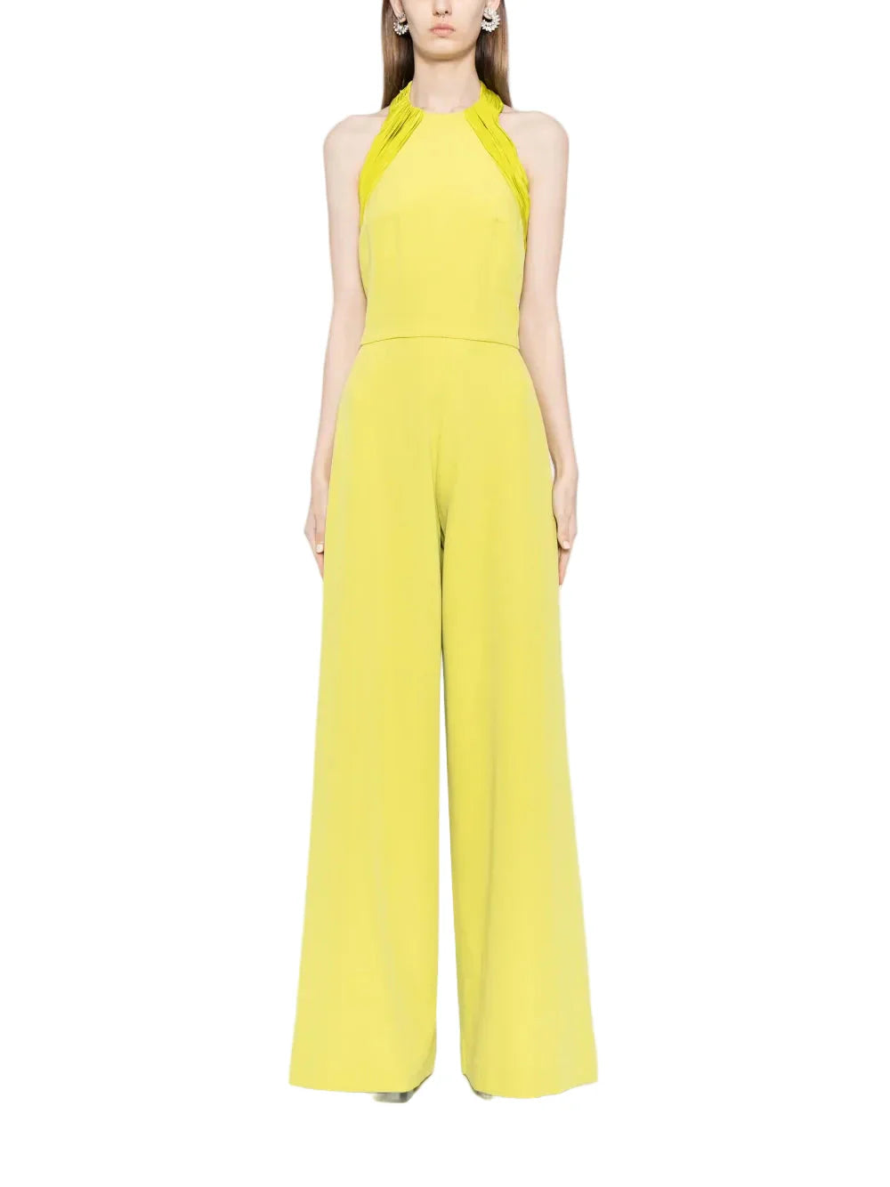 DETACHABLE OVERSKIRT SLEEVELESS JUMPSUIT