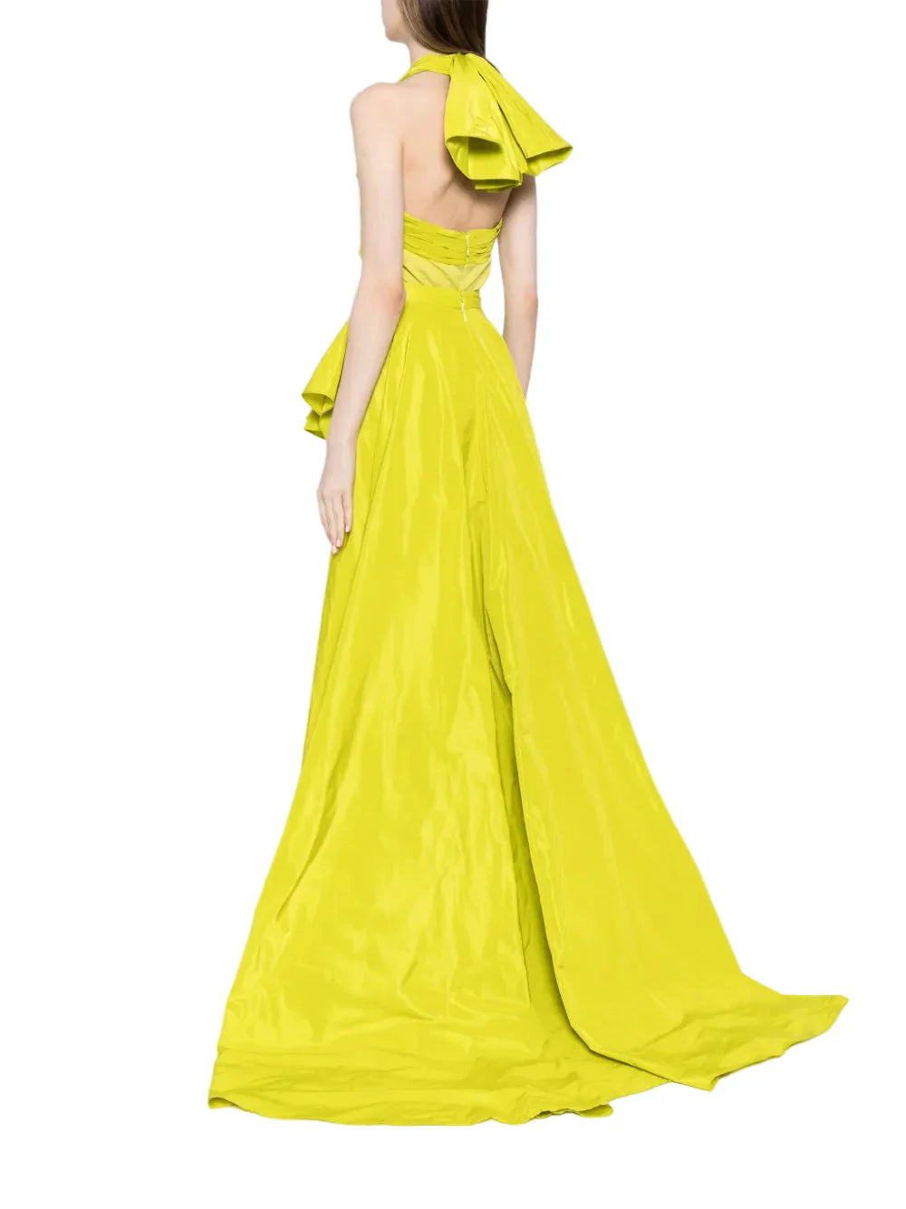 DETACHABLE OVERSKIRT SLEEVELESS JUMPSUIT