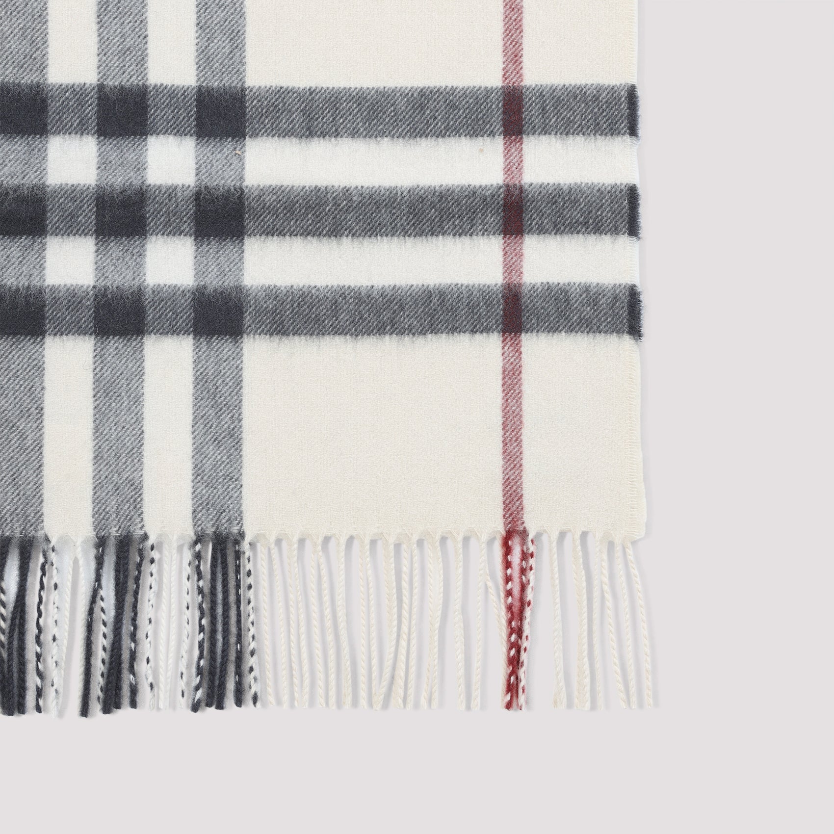 Stone Grey Cashmere Scarf