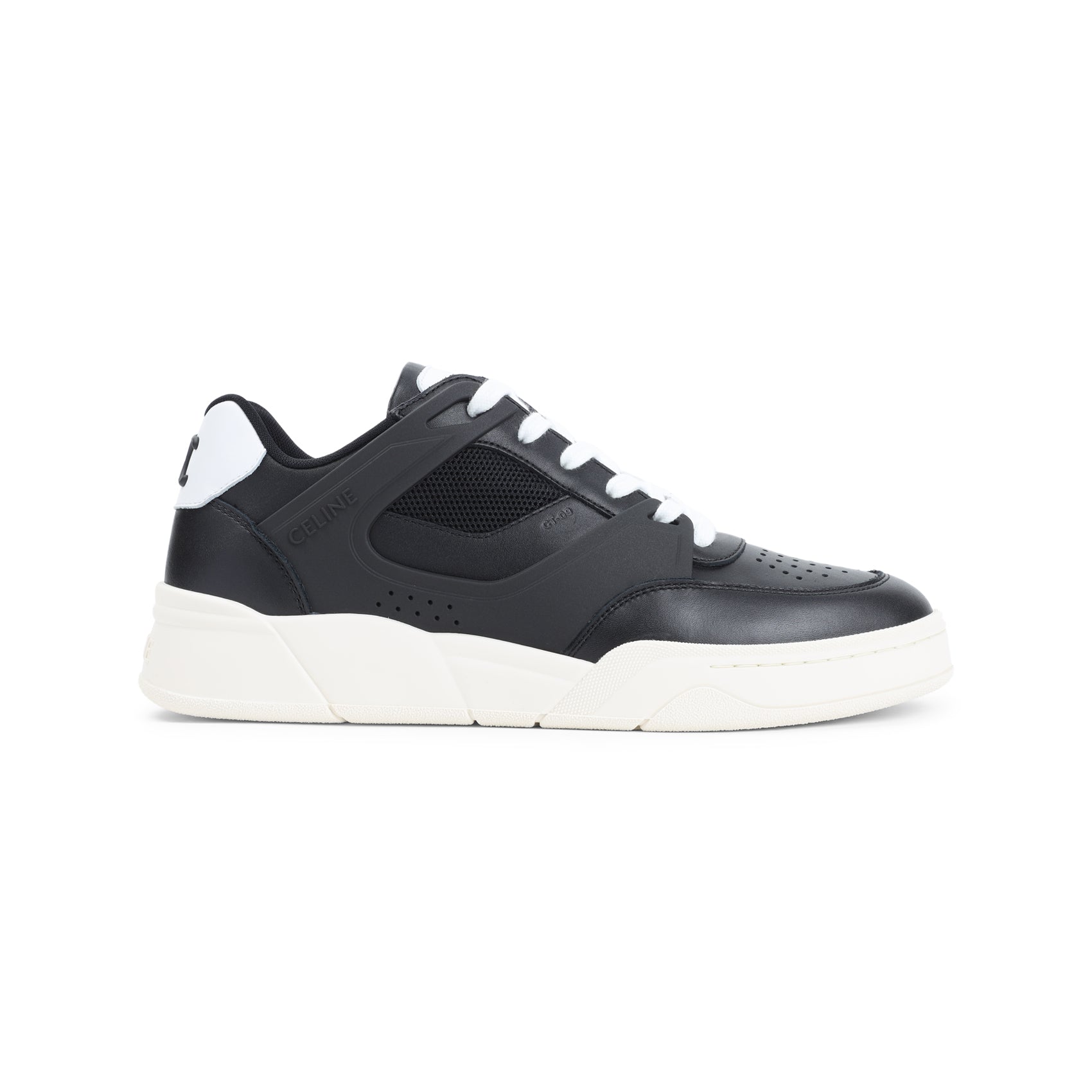 CT-09 Leather, Rubber and Mesh Sneakers