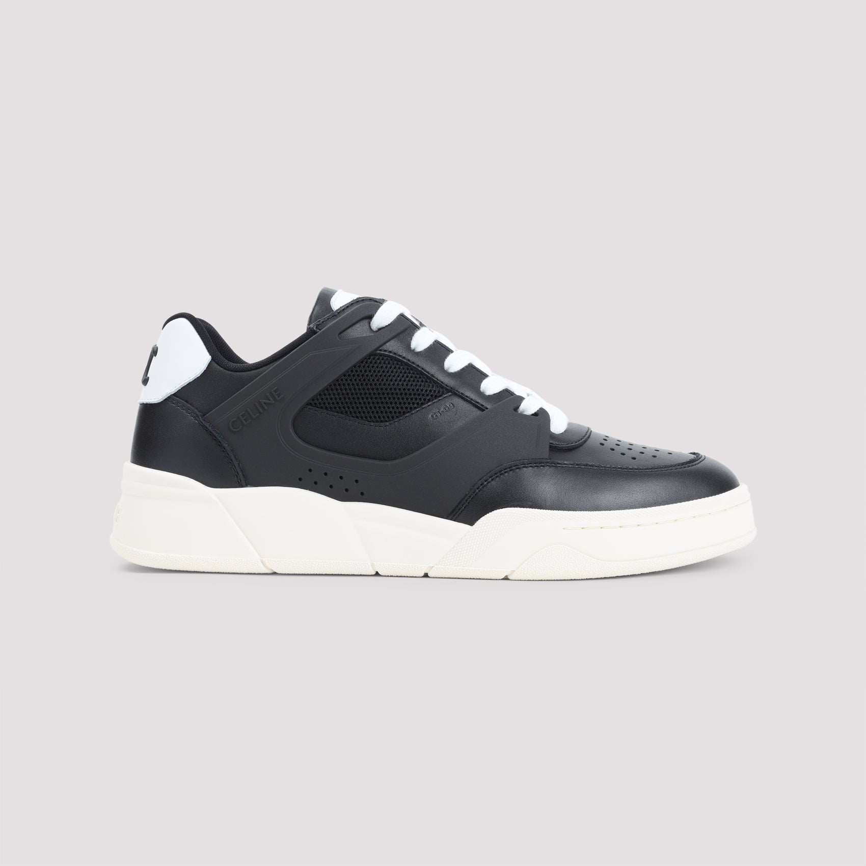 CT-09 Leather, Rubber and Mesh Sneakers