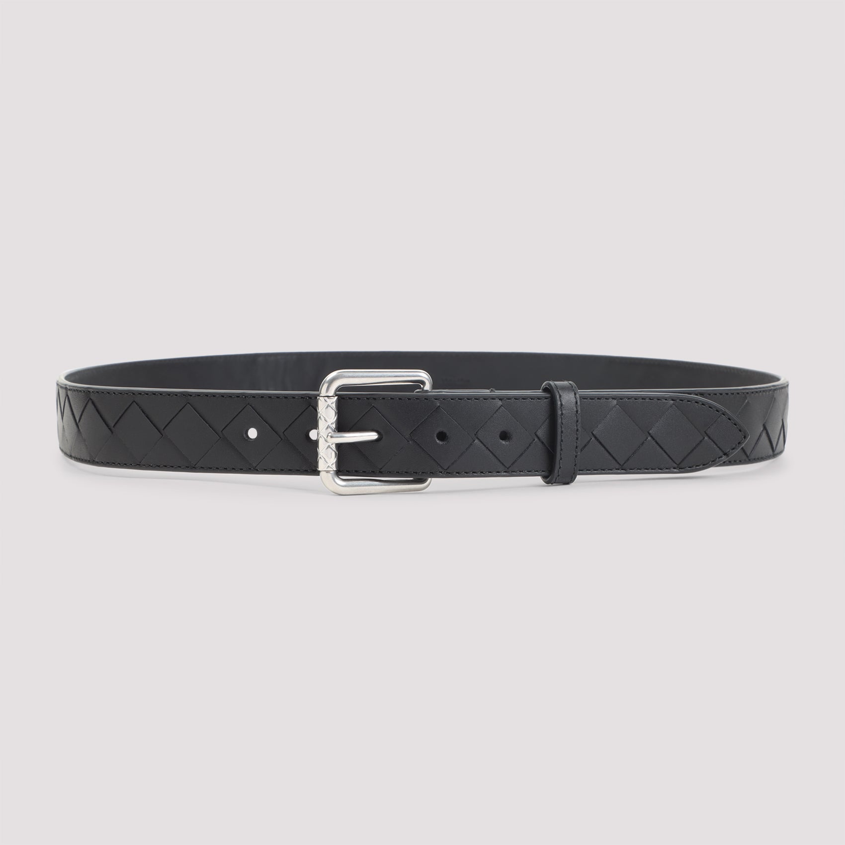 Intrecciato Leather Belt