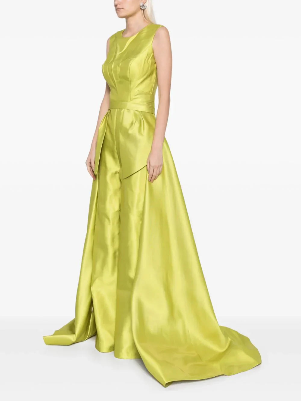 MIKADO CLASSIC JUMPSUIT WITH DETACHABLE OVERSKIRT