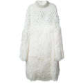 White Mink Fur Coat