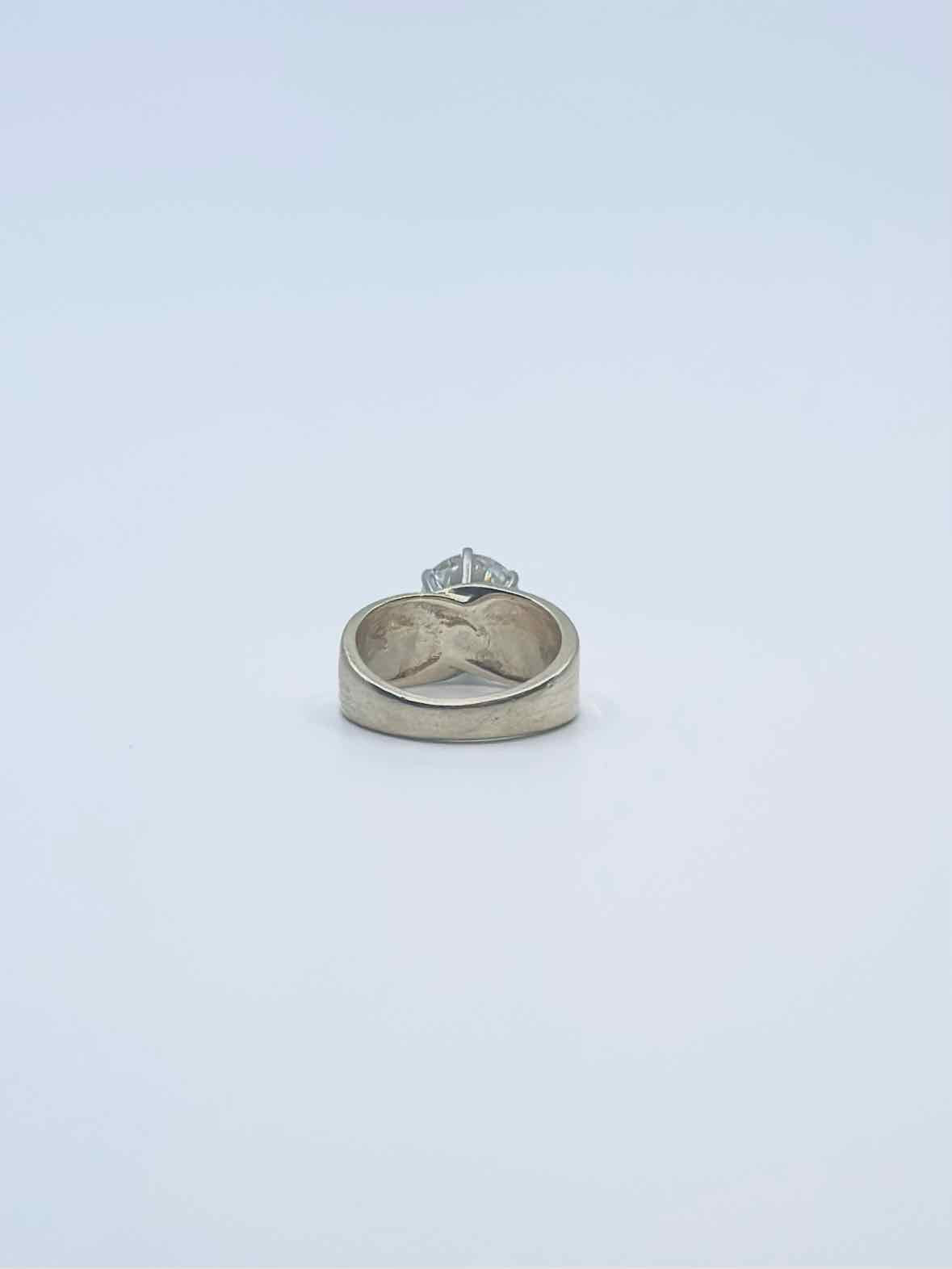 14K Gold Moisanite Ring