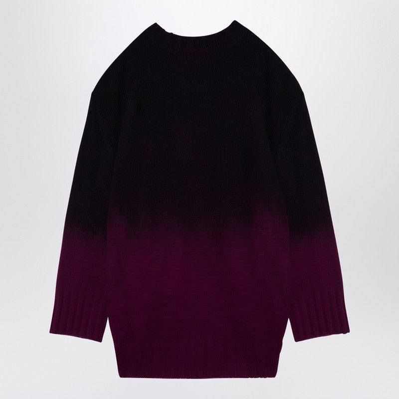Oversized Pink Degrade Jumper