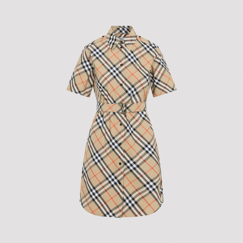 Check Midi Dress